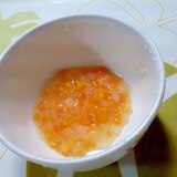 離乳食「トマトと玉ねぎと人参の煮物＋＋」